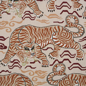 Tigers of Tibet Fabric