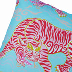 Tigers of Tibet in Aqua