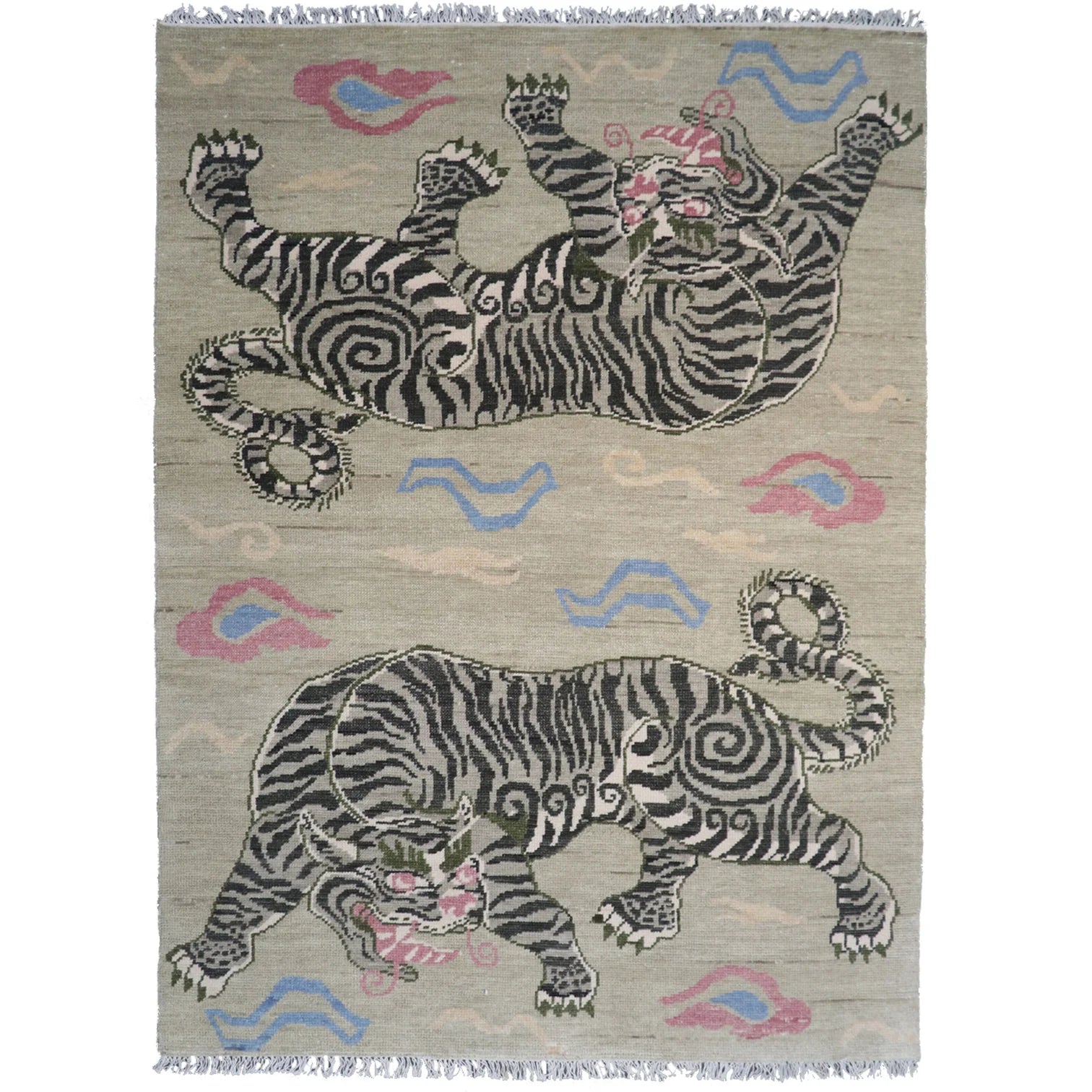 Tigers of Tibet Rug