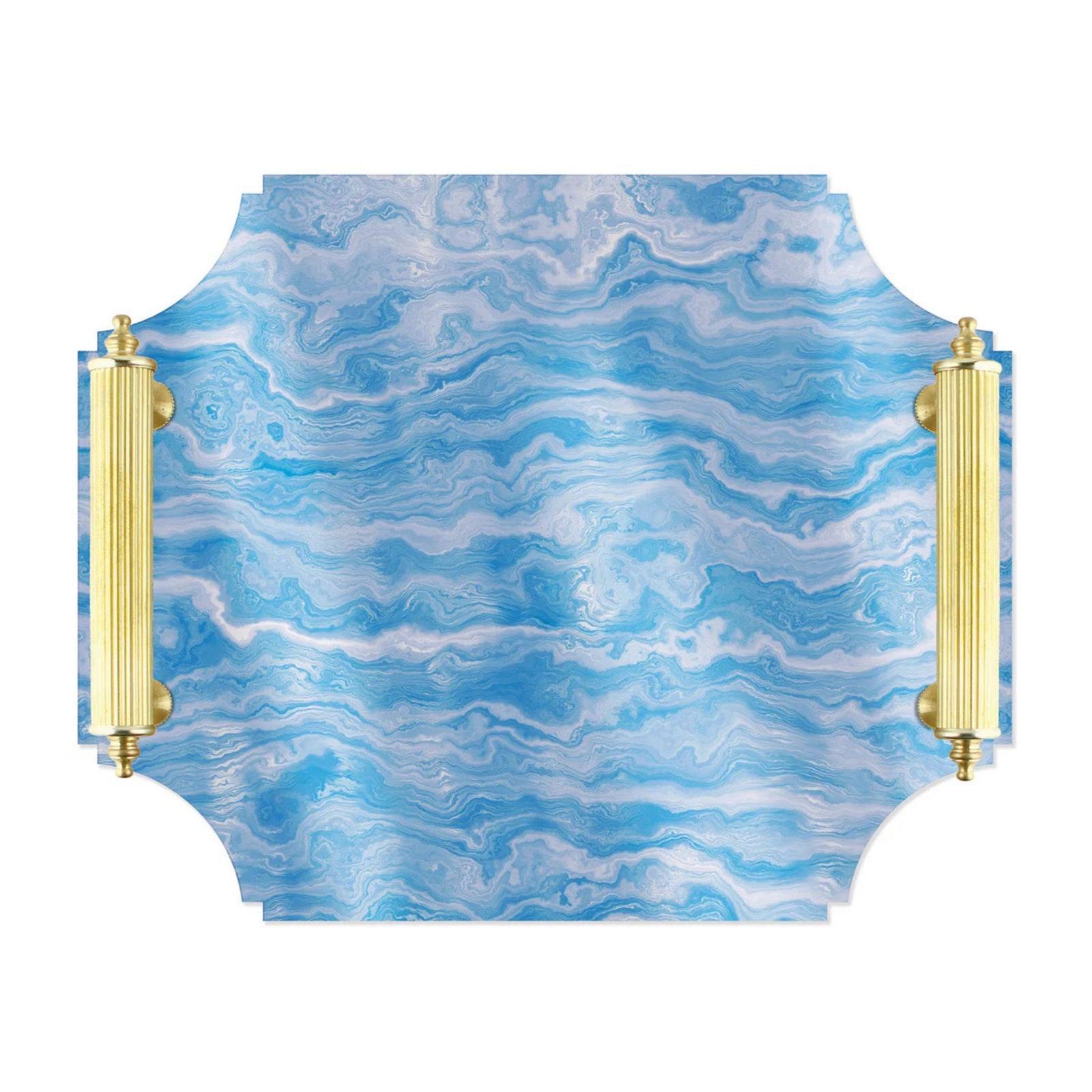 Blue Quartz Acrylic Tray