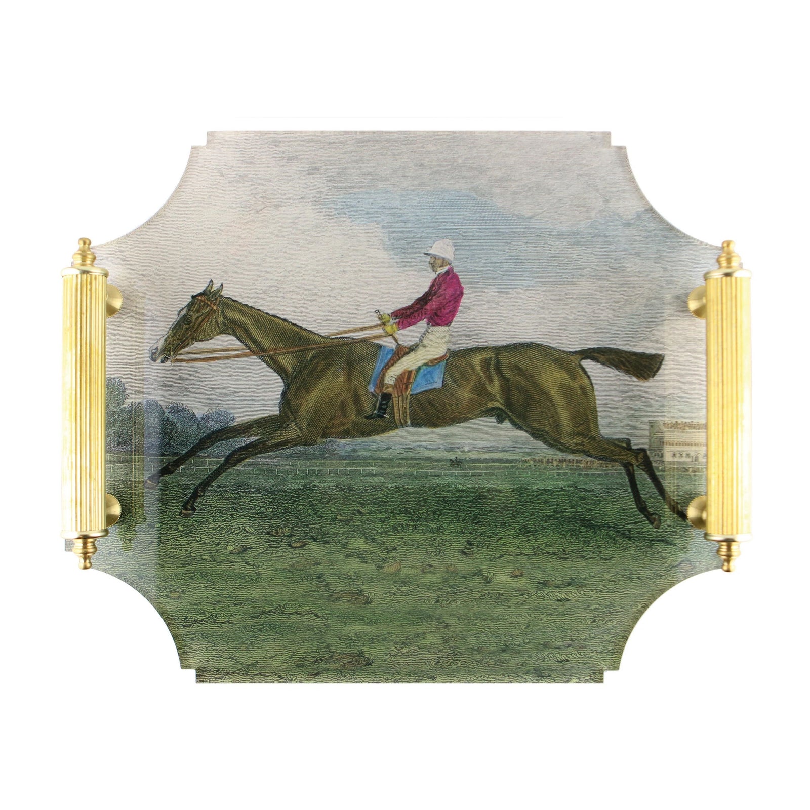 Race Horse Acrylic Tray