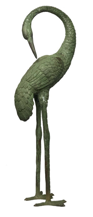 Vintage  Decorative Accessories  crane  Chairish  Bronze  Birds  Bird