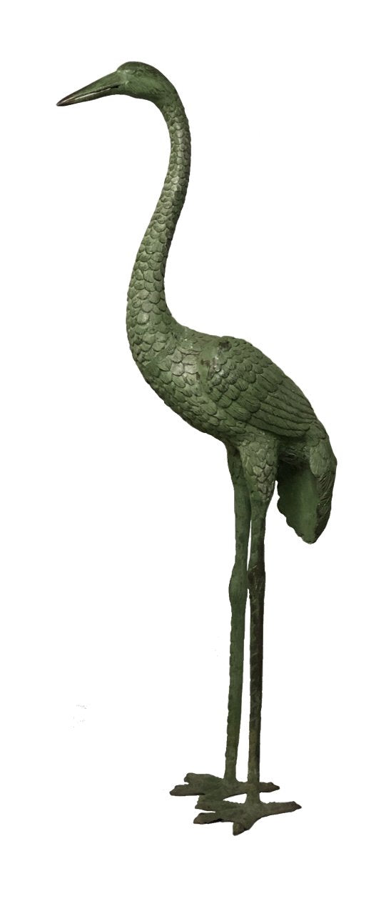 Vintage  Decorative Accessories  crane  Chairish  Bronze  Birds  Bird