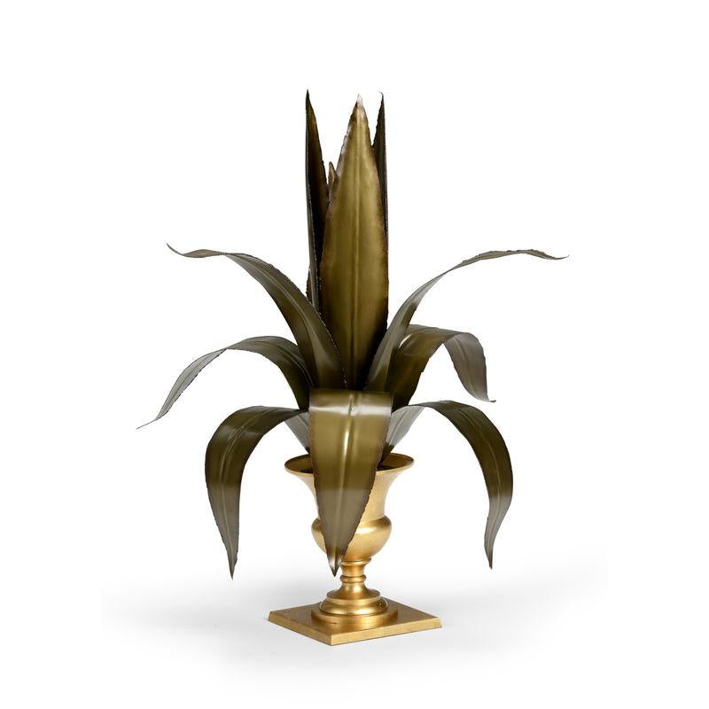 Nature  Sculpture  Gold  Yucca  Decorative Accessories