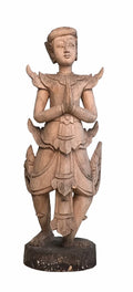 One of a Kind  Thai  hand carved  figure  Decorative Accessories  asian