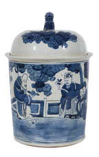 Rustic Three Wise Men Tea Jar