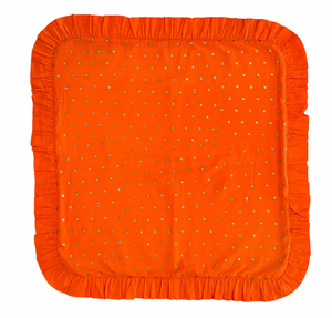 Orange Dot Dinner napkins