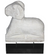 White Marble Ram On Stand