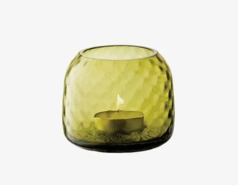 Woodland Green Dapple Budvase/Votive Holder