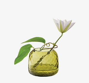 Woodland Green Dapple Budvase/Votive Holder