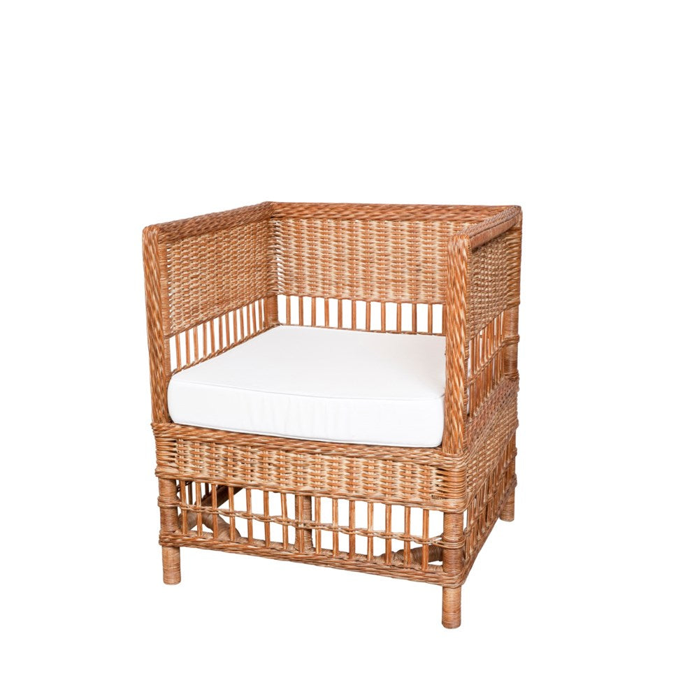 Club Chair  Custom Upholstery  Seating  Rattan  Chair